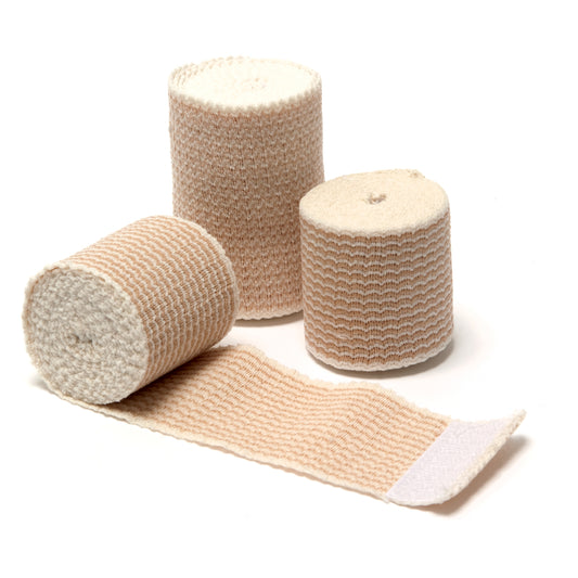 Elastic Bandage, Knit, Self Closure, 4" x 5 yds, 10/bx, 5 bx/cs (90 cs/plt)