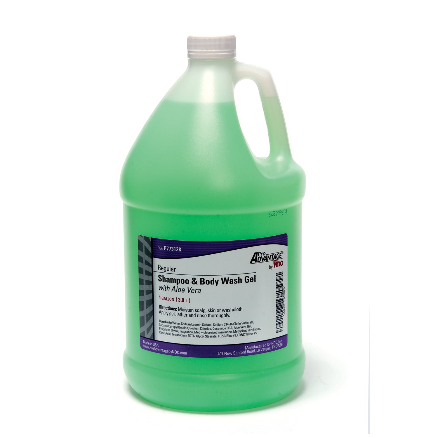 Shampoo & Body Wash, Gallon, with pump, 4/cs (27 cs/plt)