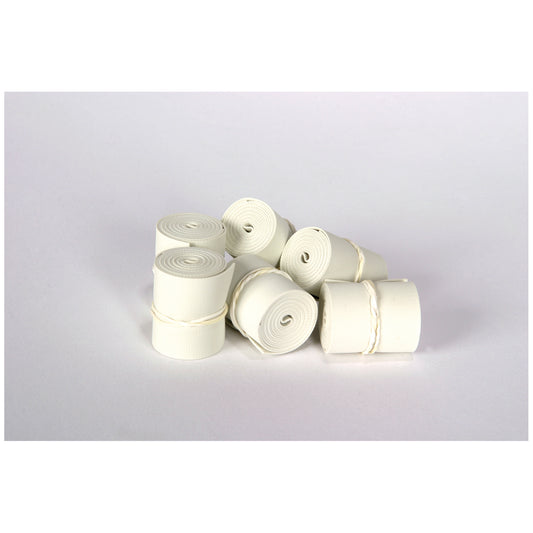 Tourniquet, 1" x 18", Latex Free  White, Rolled & Banded, 100/bg, 10 bg/cs