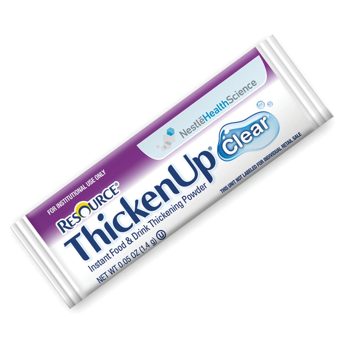 ThickenUp, Clear, 1.4g Packets, 288/cs (Minimum Expiry Lead is 90 days; Non-Returnable) (Continental US Only) (Nestle products cannot be sold online without Nestle's prior written permission) (Products cannot be sold on Amazon.com or any other 3rd party site)