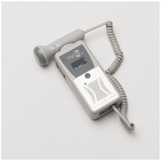 Non-Display Digital Doppler (DD-301) & 2MHz Waterproof Rechargeable Obstetrical Probe (US Only) (DROP SHIP ONLY)