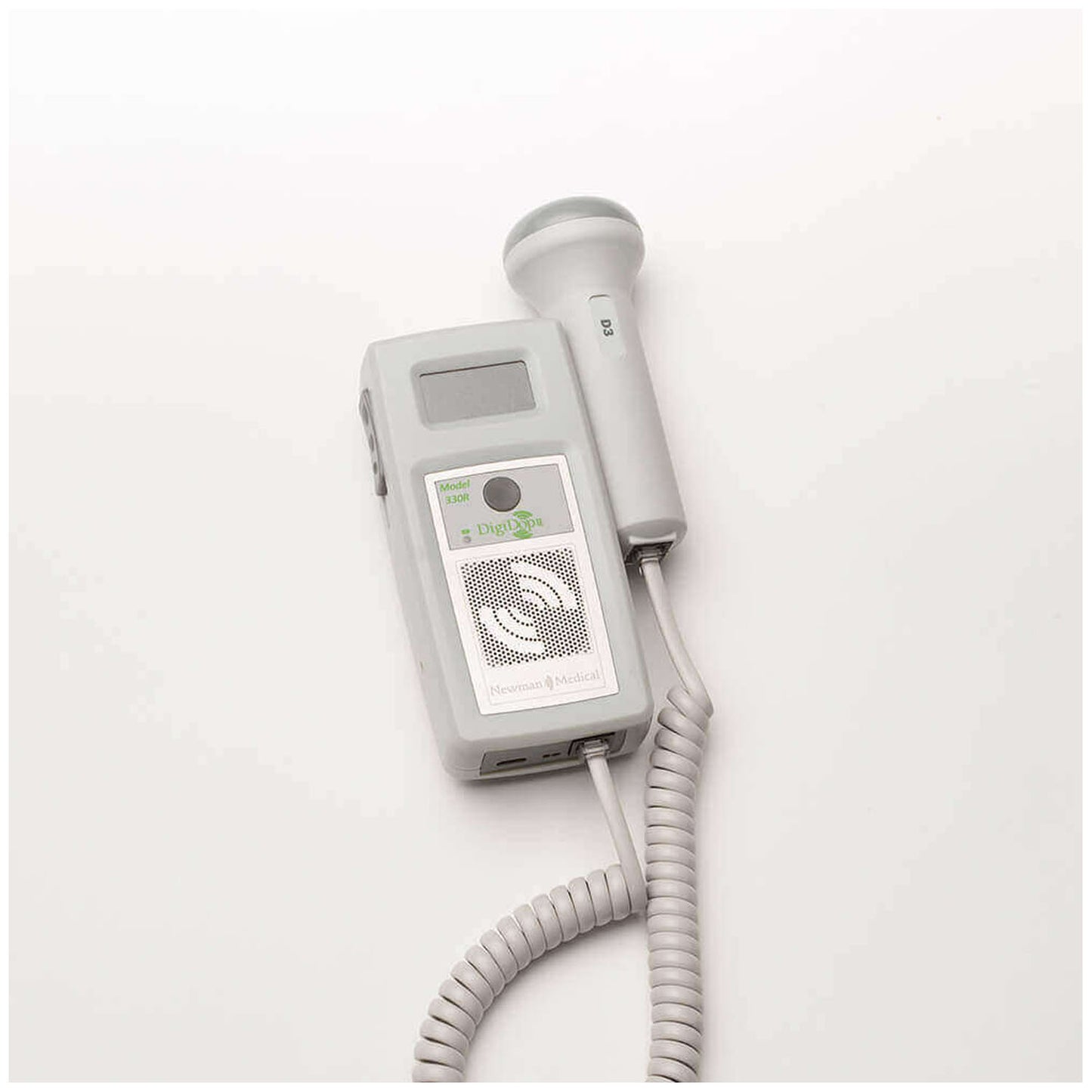 Non-Display Digital Doppler (DD-330R) with Recharger & 2 MHz Waterproof Obstetrical Probe (US Only) (DROP SHIP ONLY)