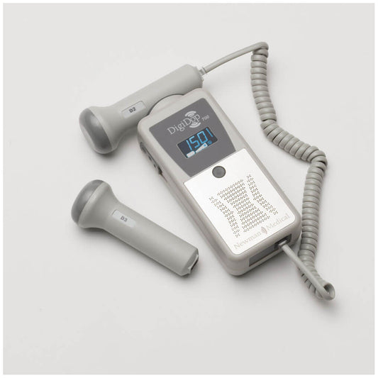 Display Digital Doppler with Recharger Includes Obstetrical 2MHz & 3MHz Probes (US Only) (DROP SHIP ONLY)