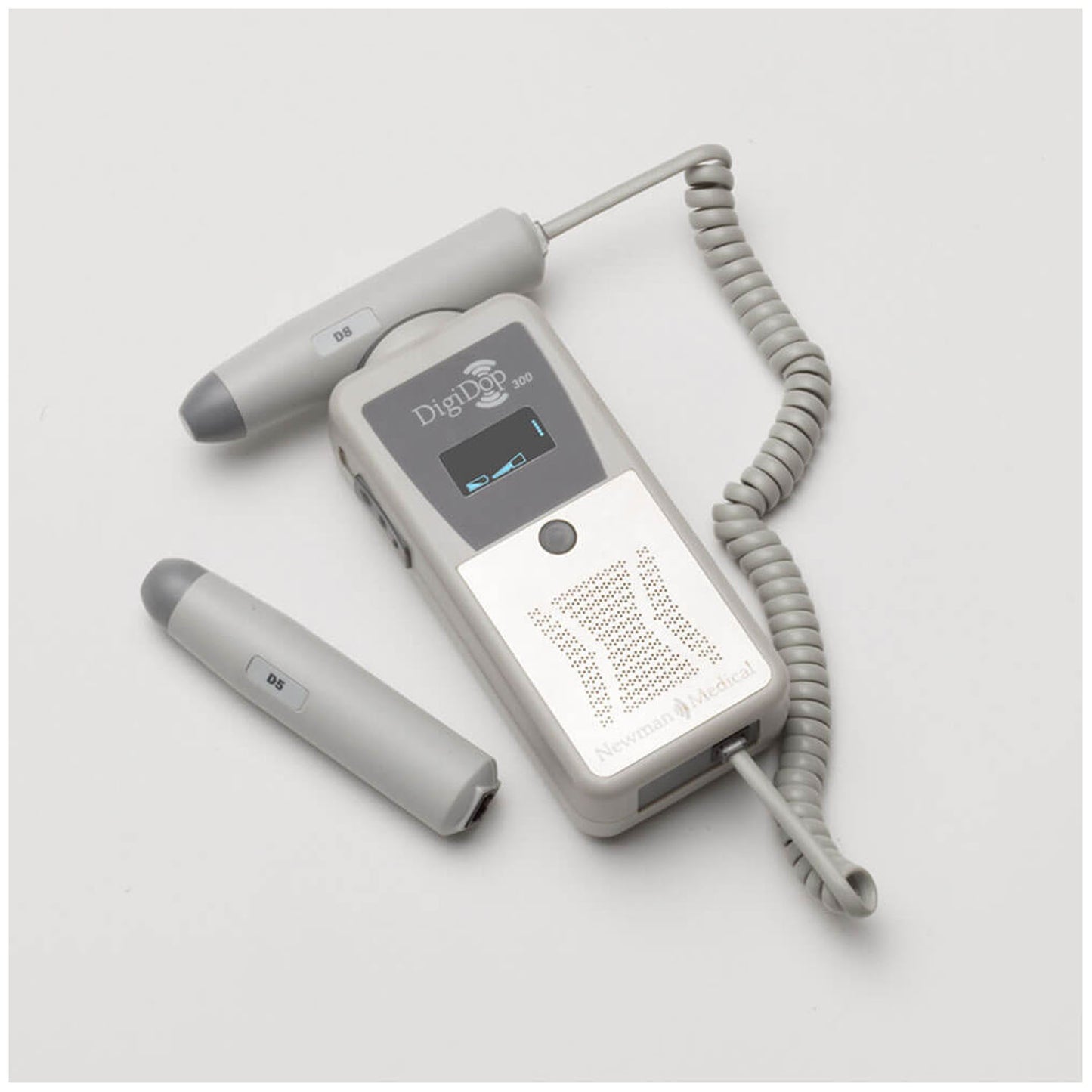 Display Digital Doppler with Recharger Includes Vascular 5MHz & 8MHz Probes (US Only) (DROP SHIP ONLY)