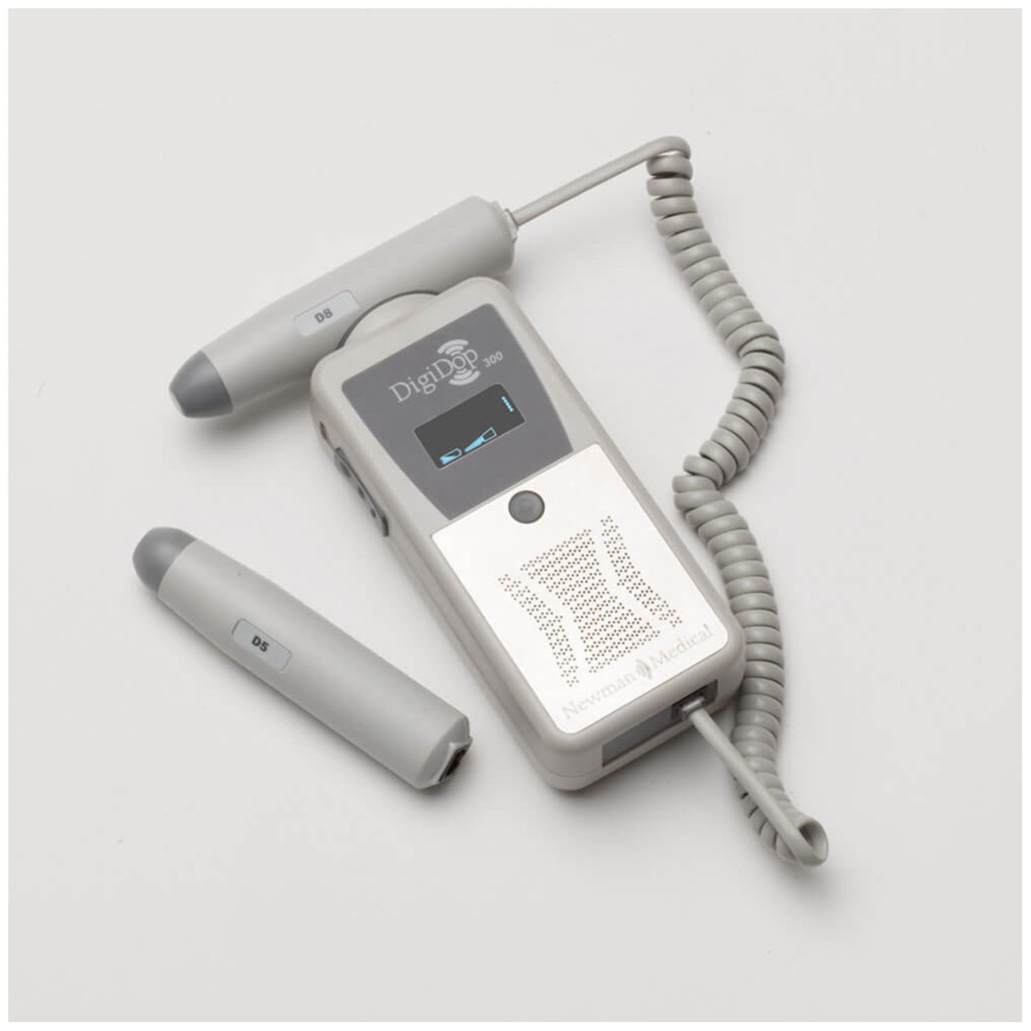Display Digital Doppler with Recharger Includes Vascular 5MHz & 8MHz Probes (US Only) (DROP SHIP ONLY)
