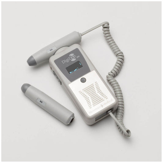 Display Digital Doppler with Recharger Includes Vascular 5MHz & 8MHz Probes (US Only) (DROP SHIP ONLY)