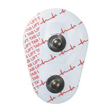 Diagnostic Resting ECG Monitoring Electrode, 35 x 45mm Thumbnail, Foam, Solid, 5/strip, 600/bx