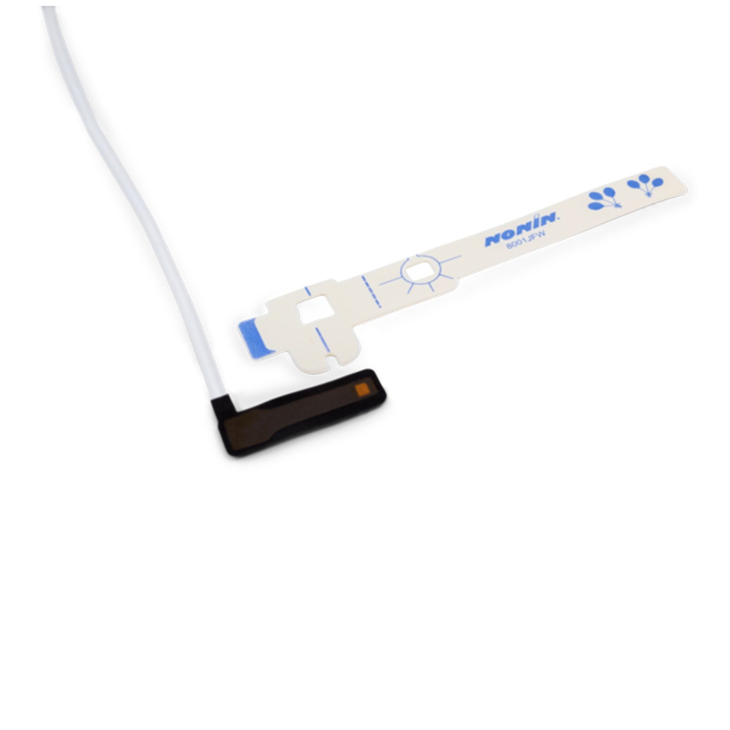 SpO2 Sensor, Flex, Reusable, Neonatal, 8001J, with 25 FlexiWraps (1 meter) (Continental US Only - including Alaska & Hawaii)