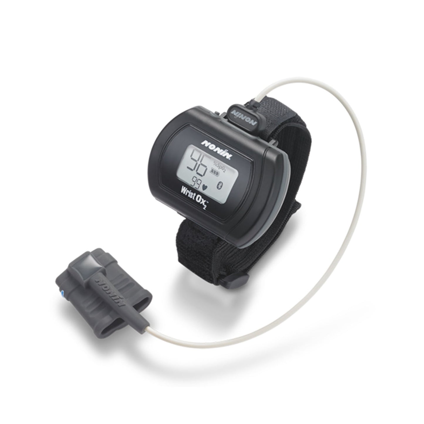 Include: (1) 3150USB WristOx2 Standard Assembly, (1) PureLight 8000SS-WO2 Small Soft Reusable SpO2 Sensor, Two (2) AAA Alkaline Batteries, (1) Wrist Band, (1) Carrying Case (Continental US Only - including Alaska & Hawaii)