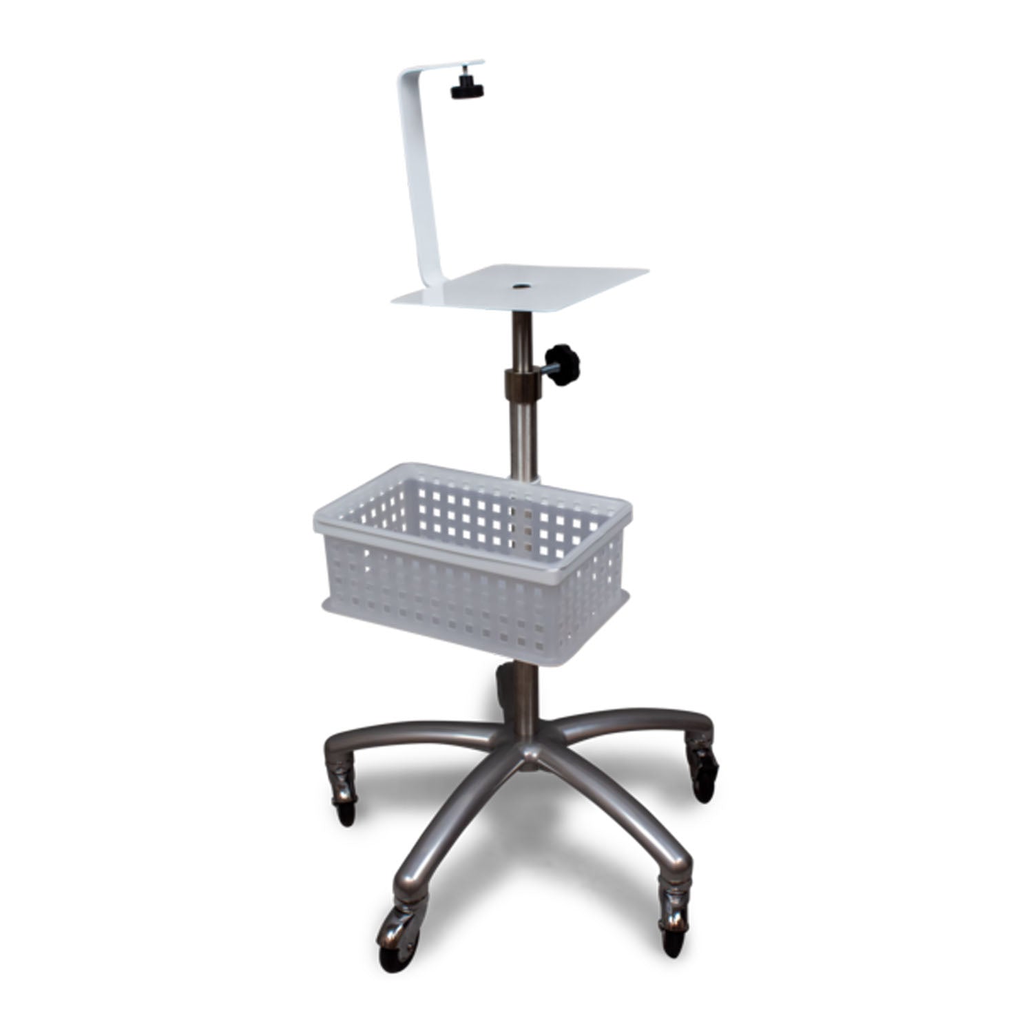 Deluxe 5 Point Rolling Stand with Adjustable Pole Height (Continental US Only - including Alaska & Hawaii) (DROP SHIP ONLY)