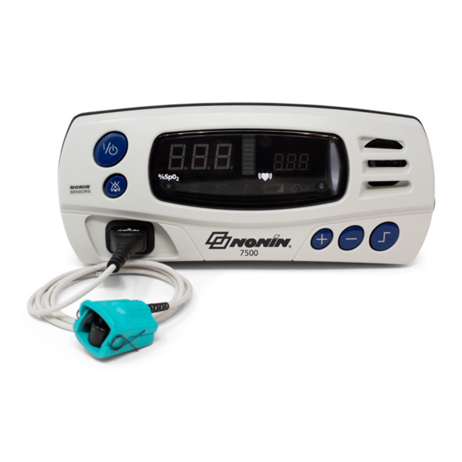 Includes: (1) 8000AP Pediatric Finger Clip Sensor, (1) Power Supply, (1) Power Cord-US, (1) 7500B Battery Pack (located inside back cover), (1) 7500 Operator's Manual on CD-ROM (Continental US Only - including Alaska & Hawaii) (DROP SHIP ONLY)