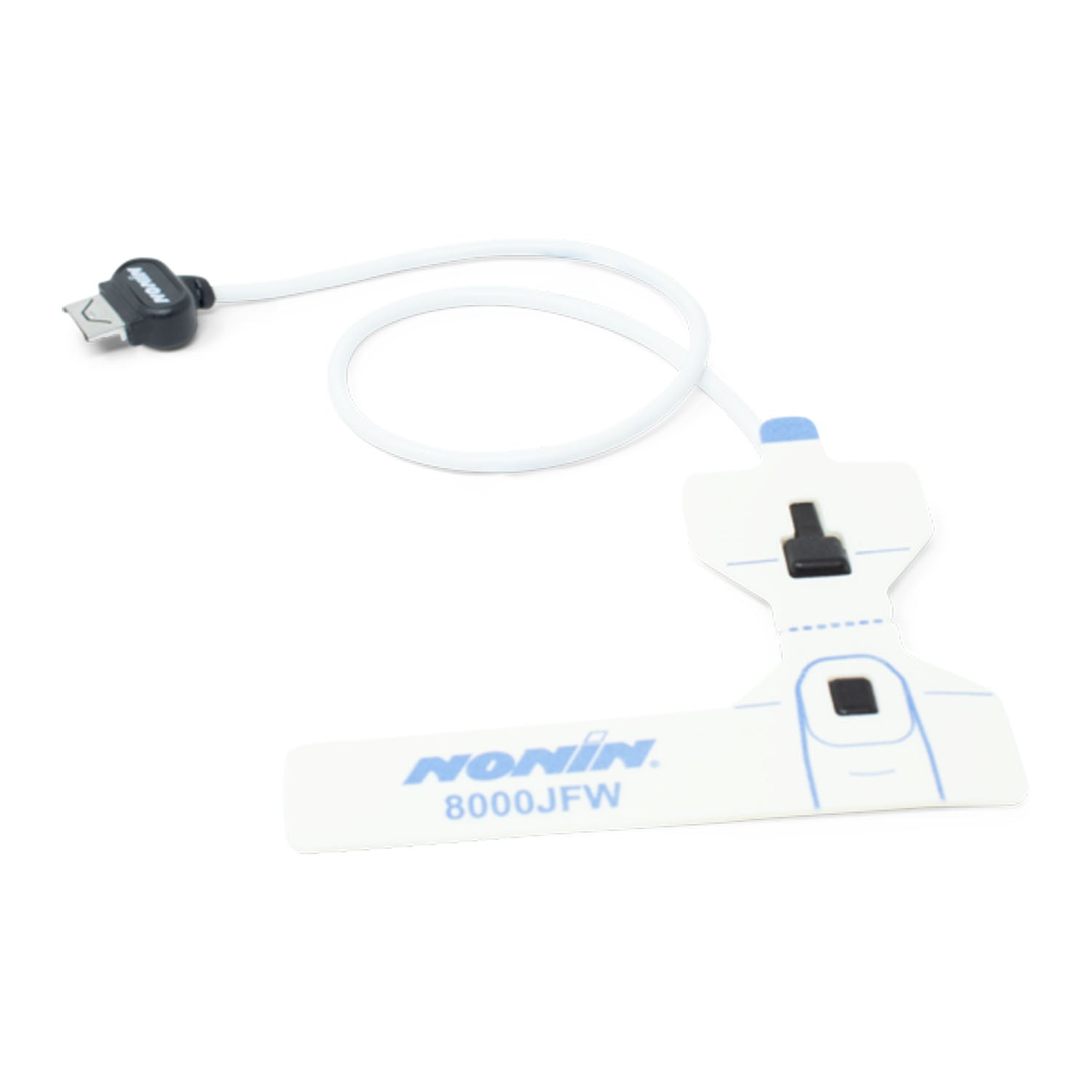 SpO2 Sensor, Flex, Reusable, 8000J-WO2, Wrist-Ox2, 16 Pin (12 inch/30 cm), WristOx2 3150,  with 25 FlexiWraps (Continental US Only - including Alaska & Hawaii) (DROP SHIP ONLY)