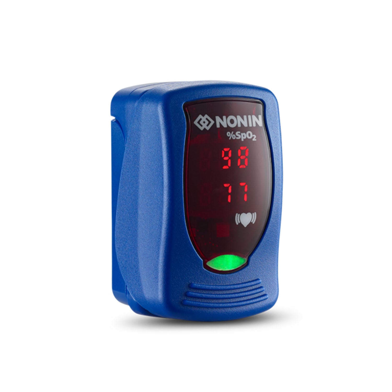 Blue, Standard Accessories Includes: (1) 9590 Quick-Start Guide (QSG), Electronic Version of the IFU (at nonin.com or through product support page) without Lanyard, (2) AAA Alkaline Batteries (Continental US Only - including Alaska & Hawaii)