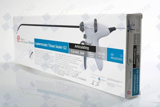 Laparoscopic 5mm Diameter Tissue Sealer G2, 45cm Length Curved Jaw, 6/bx (Continental US Only)