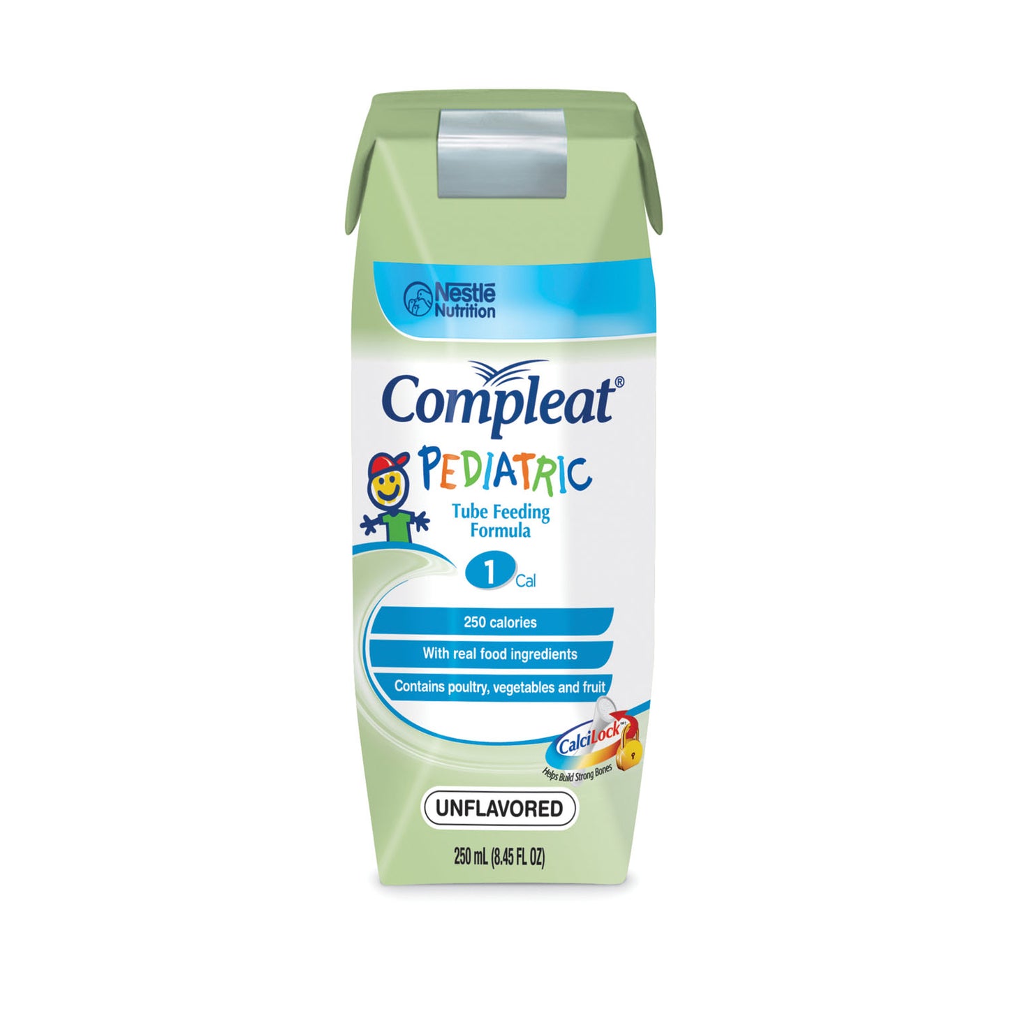 Compleat Blenderized, Unflavored, 250mL Cans, 24/cs (144 cs/plt) (Minimum Expiry Lead is 90 days; Non-Returnable) (Continental US Only) (Nestle products cannot be sold online without Nestle's prior written permission) (Products cannot be sold on Amazon.com or any other 3rd party site)