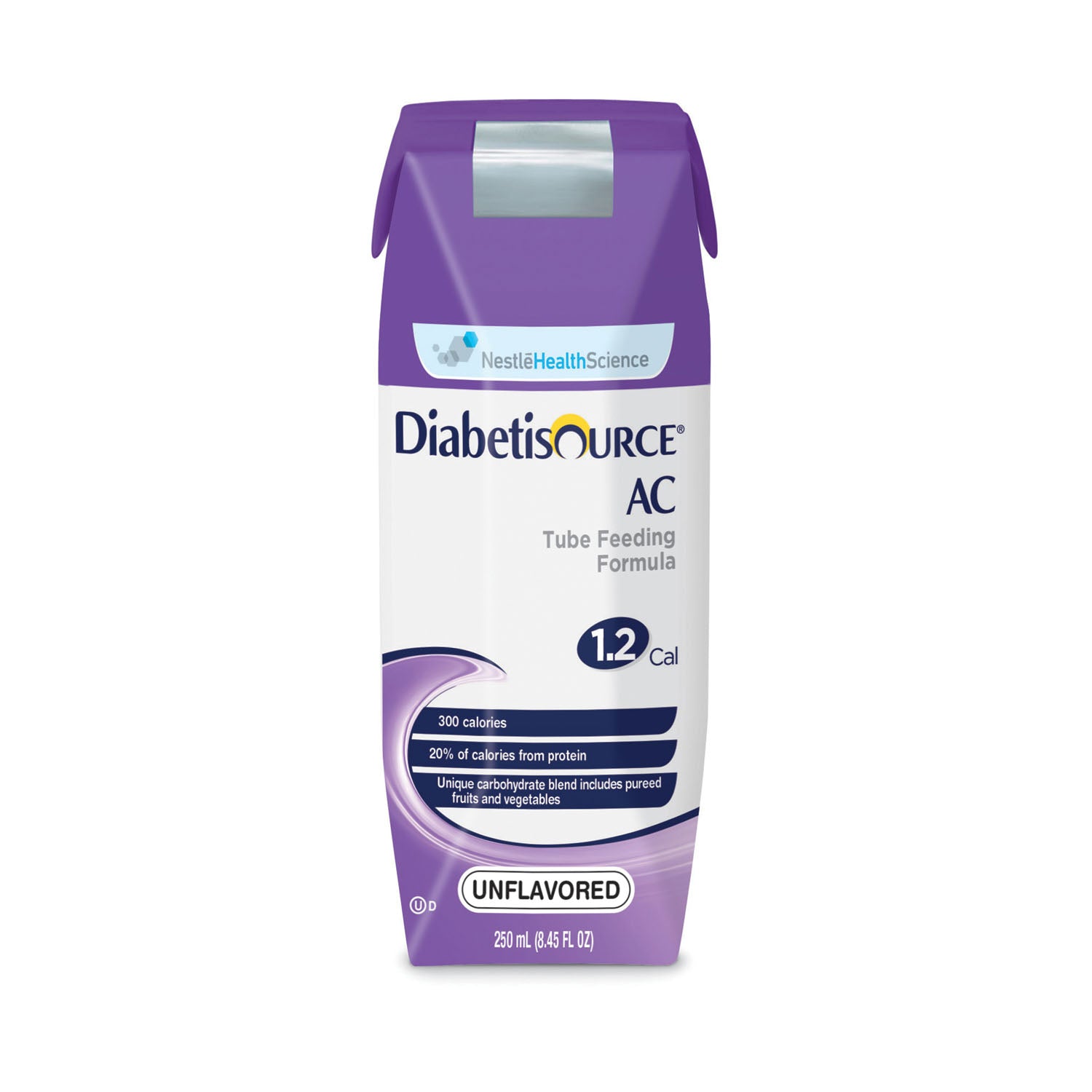 Diabetisource AC SpikeRight 8 oz Cans, 24/cs (144 cs/plt) (Minimum Expiry Lead is 90 days; Non-Returnable) (Continental US Only) (Nestle products cannot be sold online without Nestle's prior written permission) (Products cannot be sold on Amazon.com or any other 3rd party site)