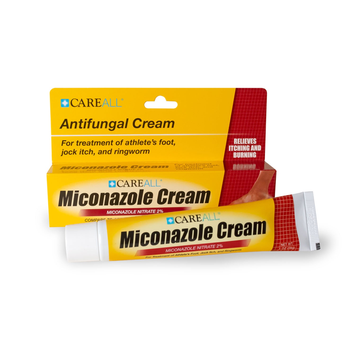 Miconazole Nitrate 2% Antifungal Cream, 1 oz Tube, 24/bx, 3 bx/cs (Not Available for sale into Canada)