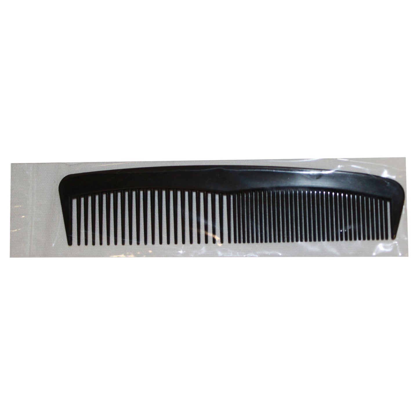 Comb, 5" Black (Individually Polybagged), 144/bx, 10 bx/cs