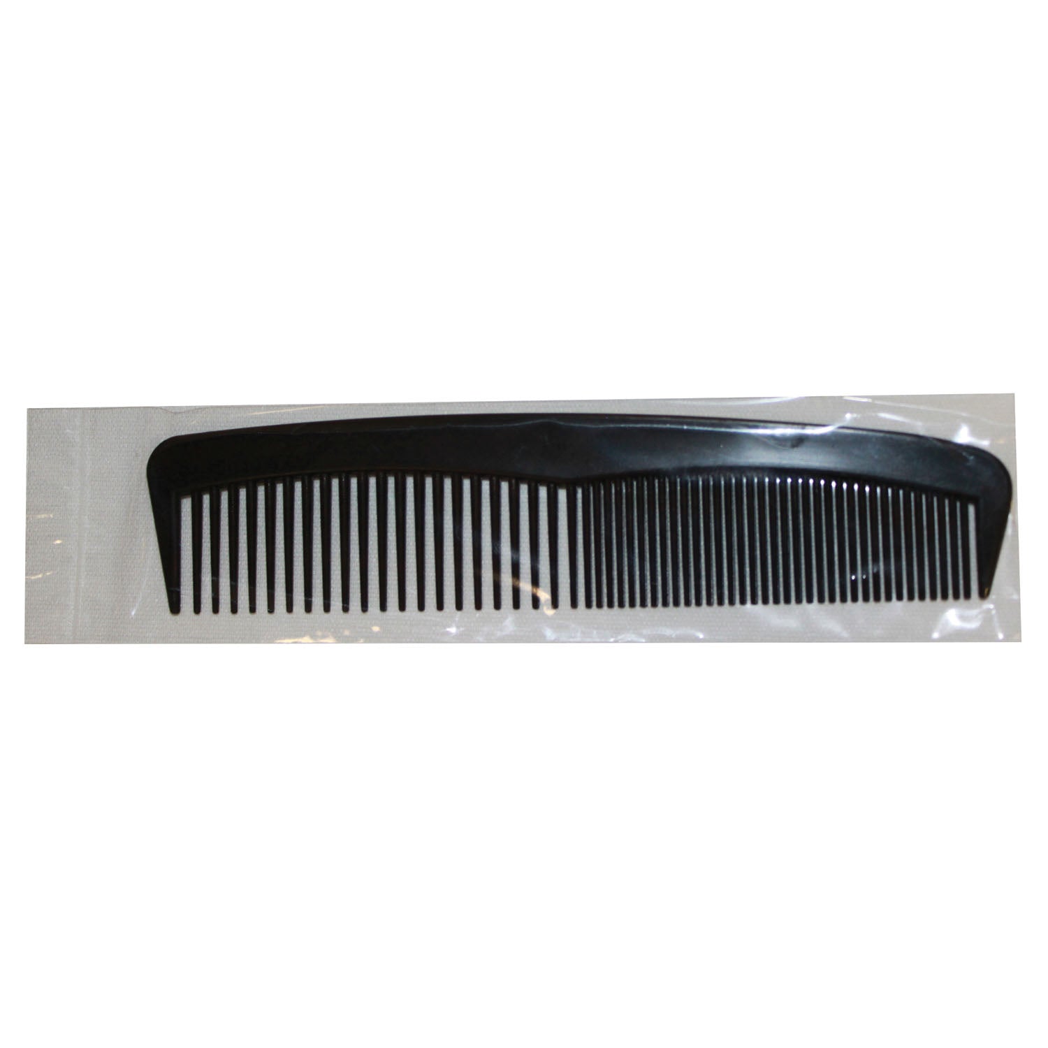 Comb, 5" Black (Individually Polybagged), 144/bx, 10 bx/cs