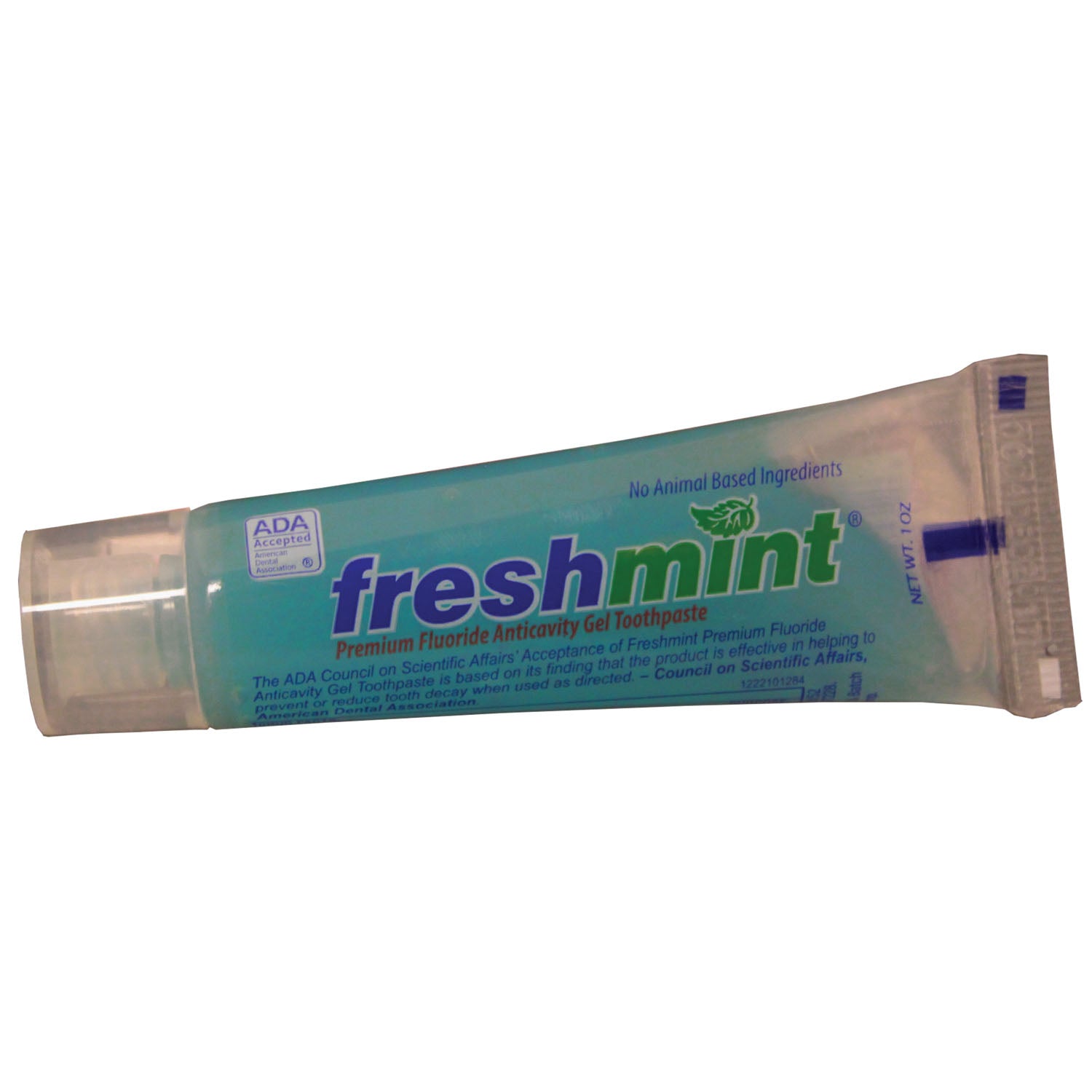 Freshmint Premium Anticavity Gel Toothpaste, 1.0 oz, ADA Approved, 144/cs (Not Available for sale into Canada)