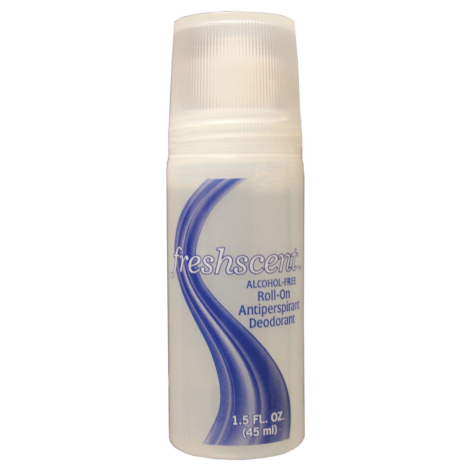 Anti-Perspirant Roll-On Deodorant, 1.5 oz Clear Bottle, Alcohol Free, 96/cs (Made in USA)