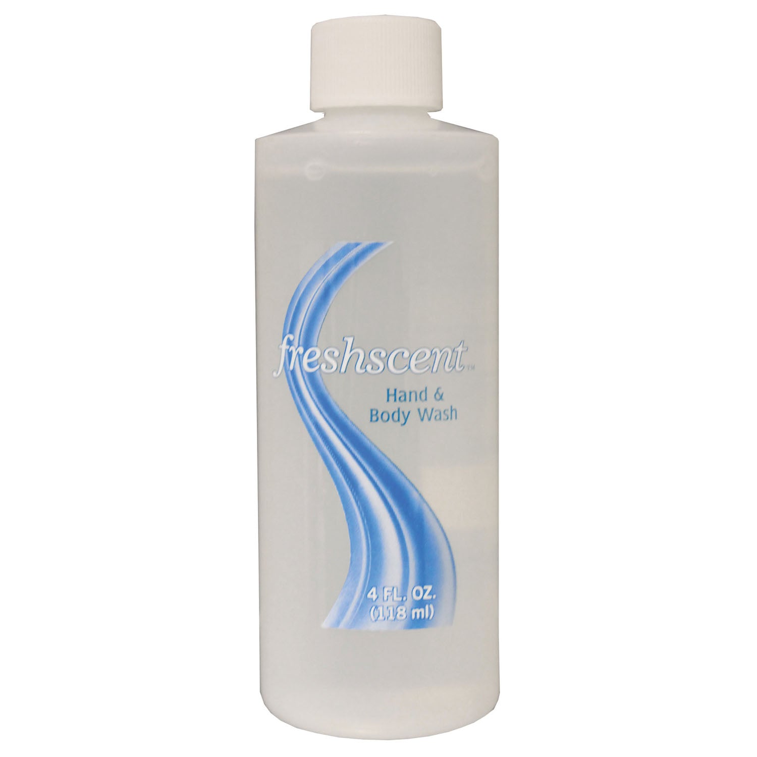 Liquid Hand & Body Wash, 4 oz, 60/cs (Made in USA) 