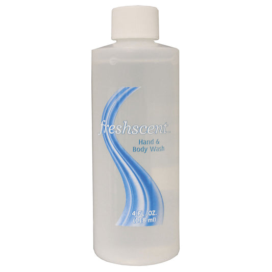 Liquid Hand & Body Wash, 4 oz, 60/cs (Made in USA) 