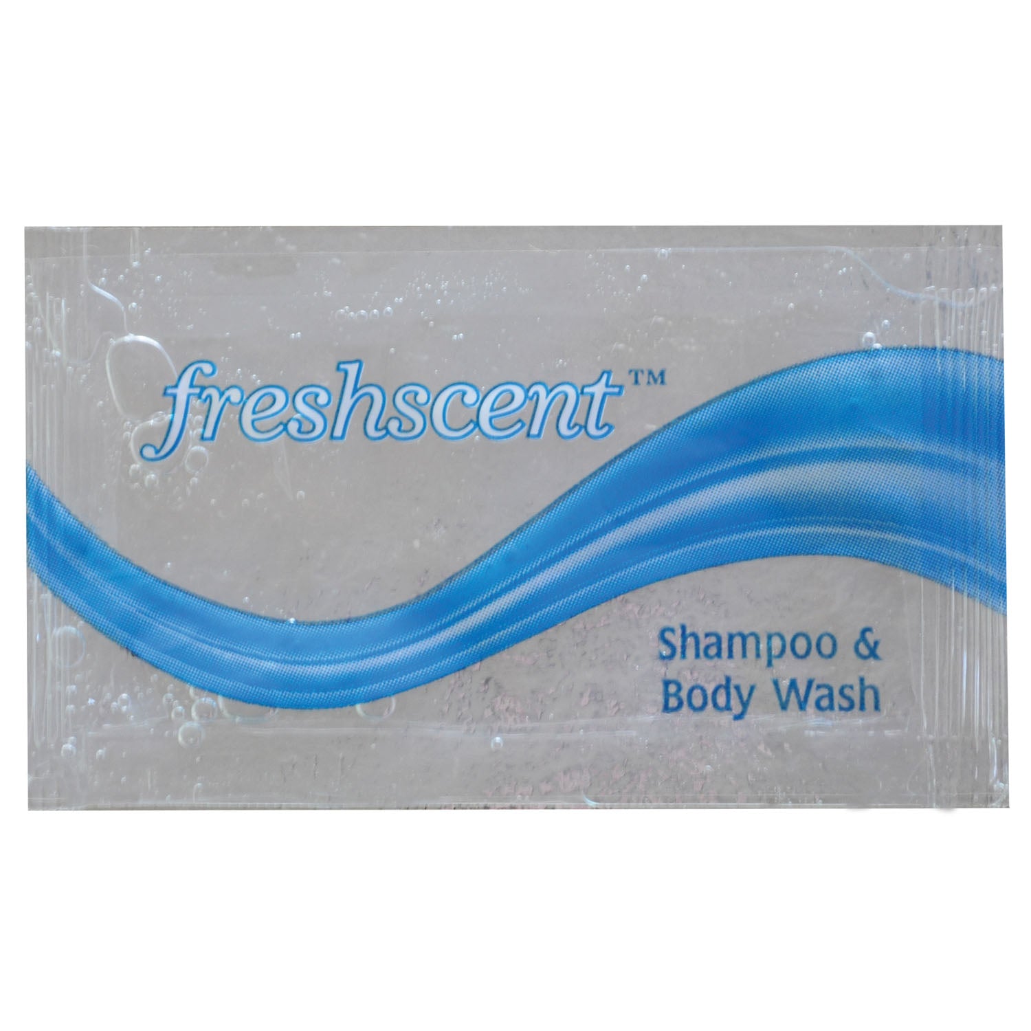 Shampoo & Body Wash Packet, 0.34 oz, 100/pk, 10 pk/cs (56 cs/plt)