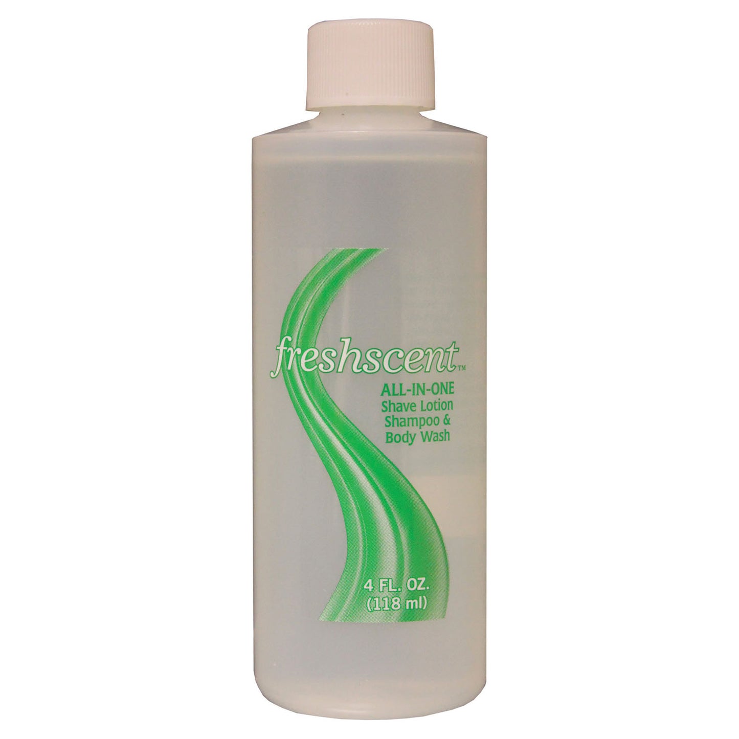 3-in-1 Shampoo/ Shave Gel/ Body Wash, 4 oz, 60/cs (Made in USA)