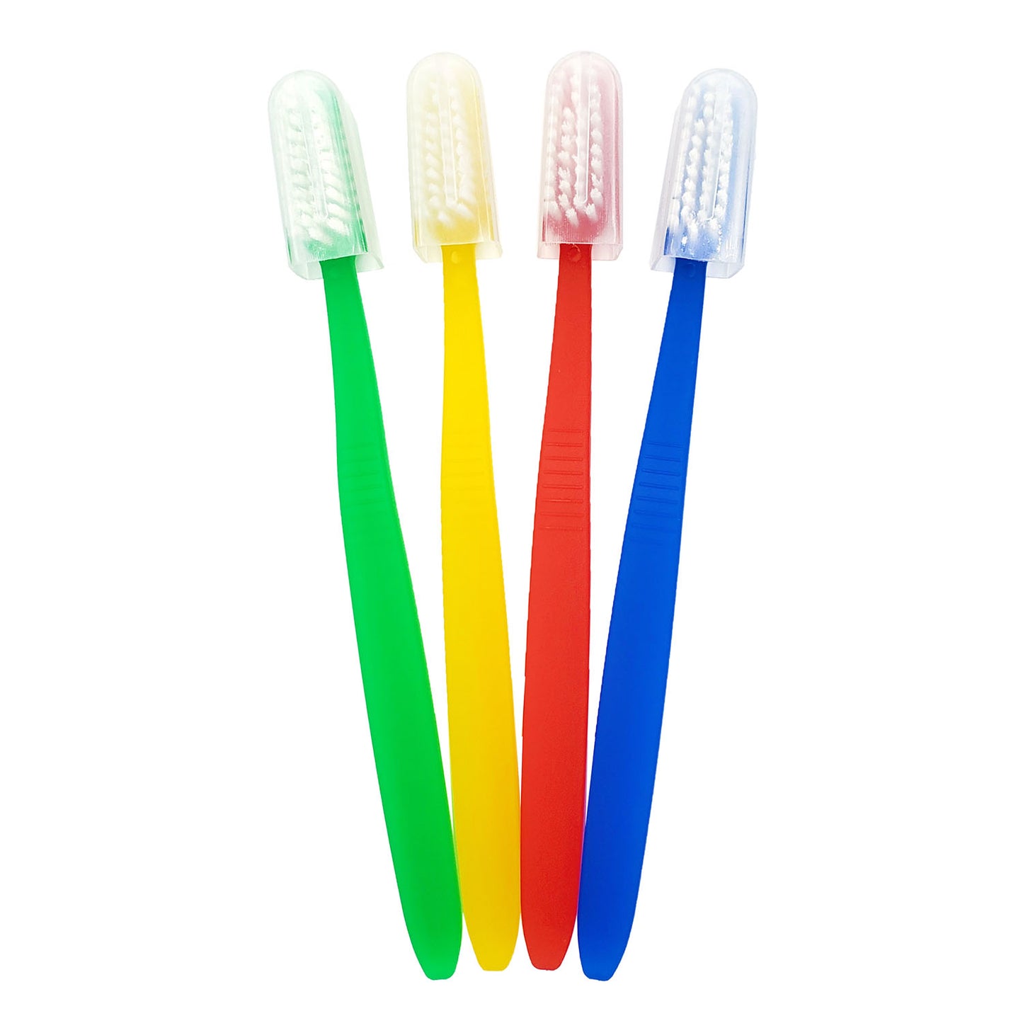Toothbrush with Cap, Multicolor, 250/cs