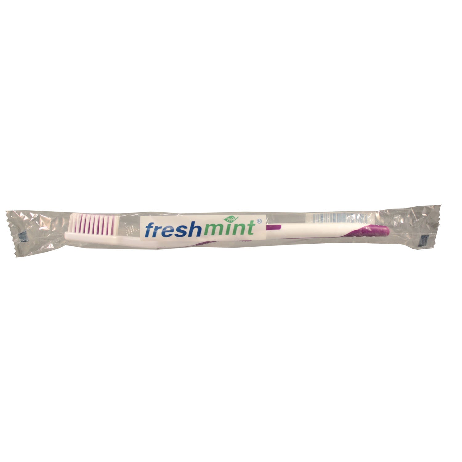 Rubber Grip Handle Toothbrush, Freshmint, Individually Wrapped, Assorted Colors, 144/bx, 6 bx/cs (Not Available for sale into Canada)