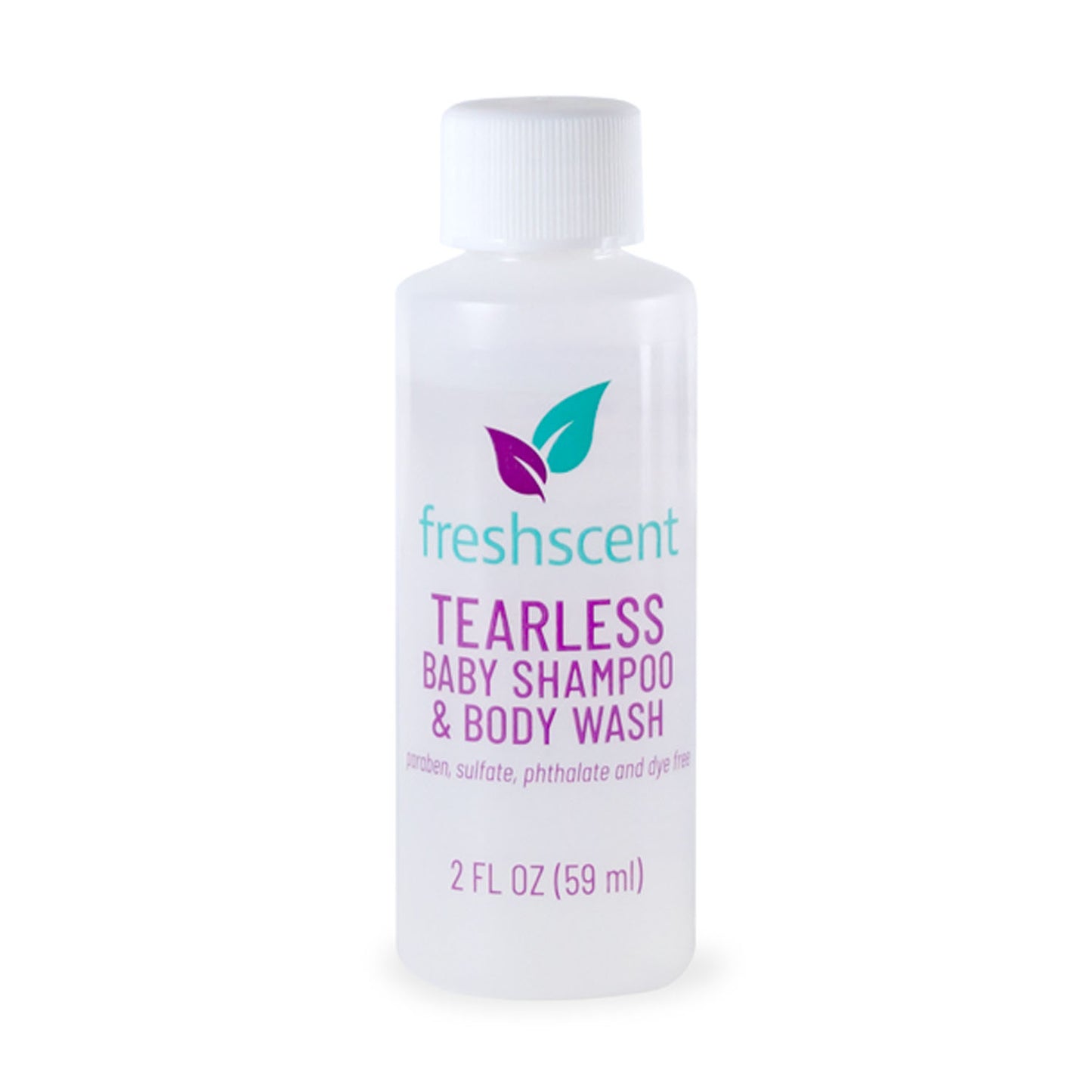Tearless Baby Shampoo & Body Wash, 2 oz, 96/cs (90 cs/plt) (Made in USA)