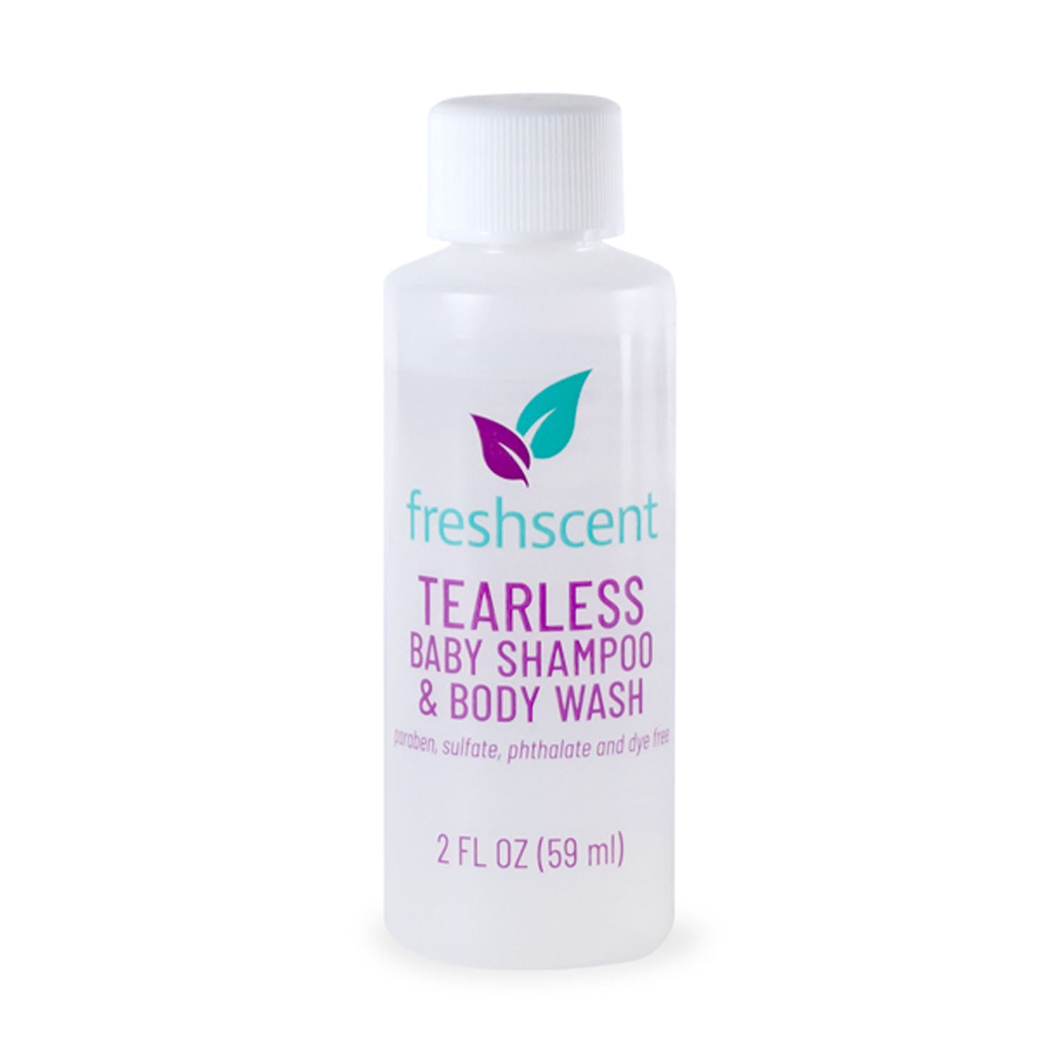 Tearless Baby Shampoo & Body Wash, 2 oz, 96/cs (90 cs/plt) (Made in USA)