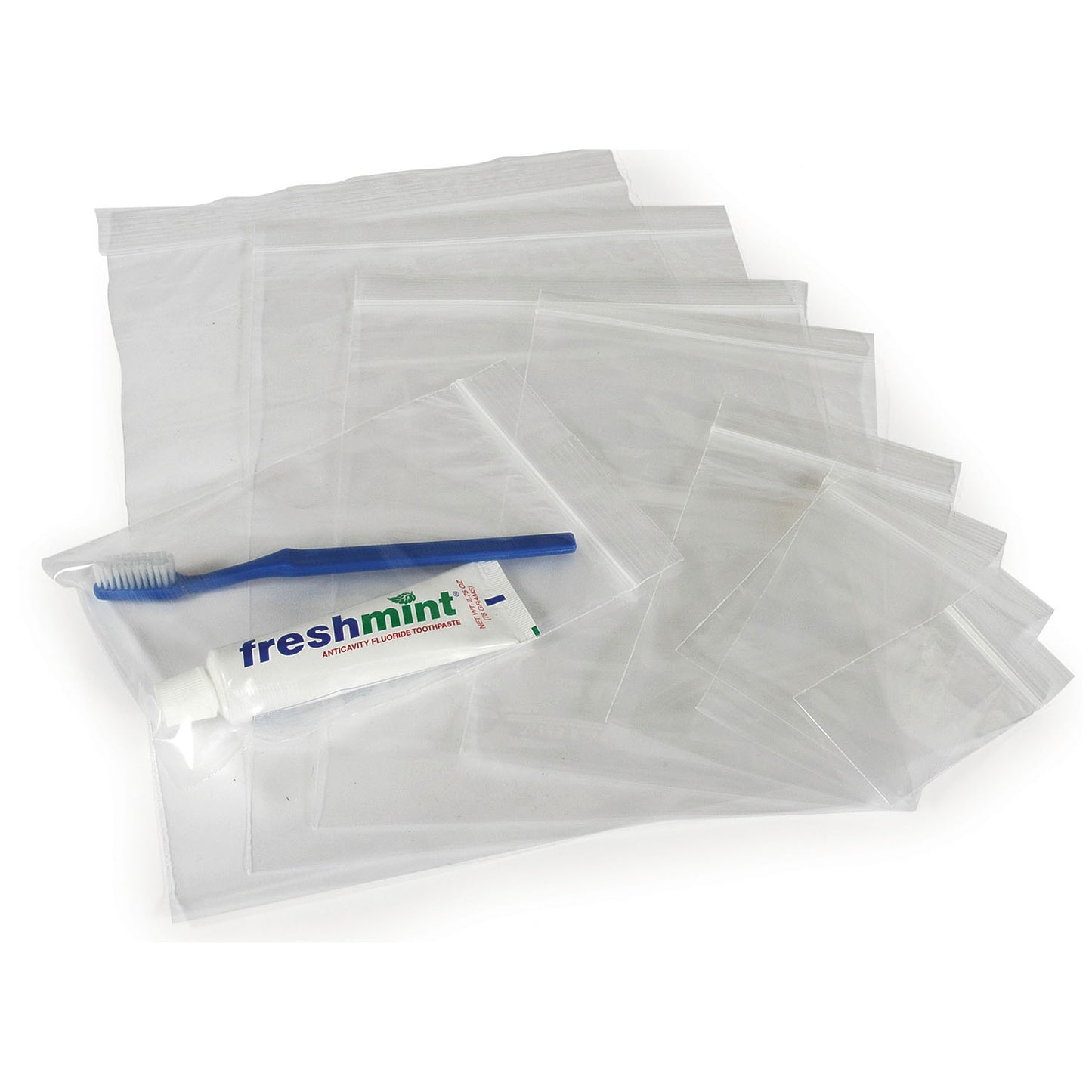 Reclosable Clear Bag, 2 mil, 9" x 12", 100/bg, 10 bg/cs