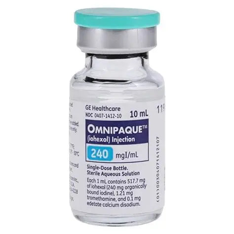 Rx: Omnipaque 240mg/ml  10ml  ( Isohexol ) (Y203)