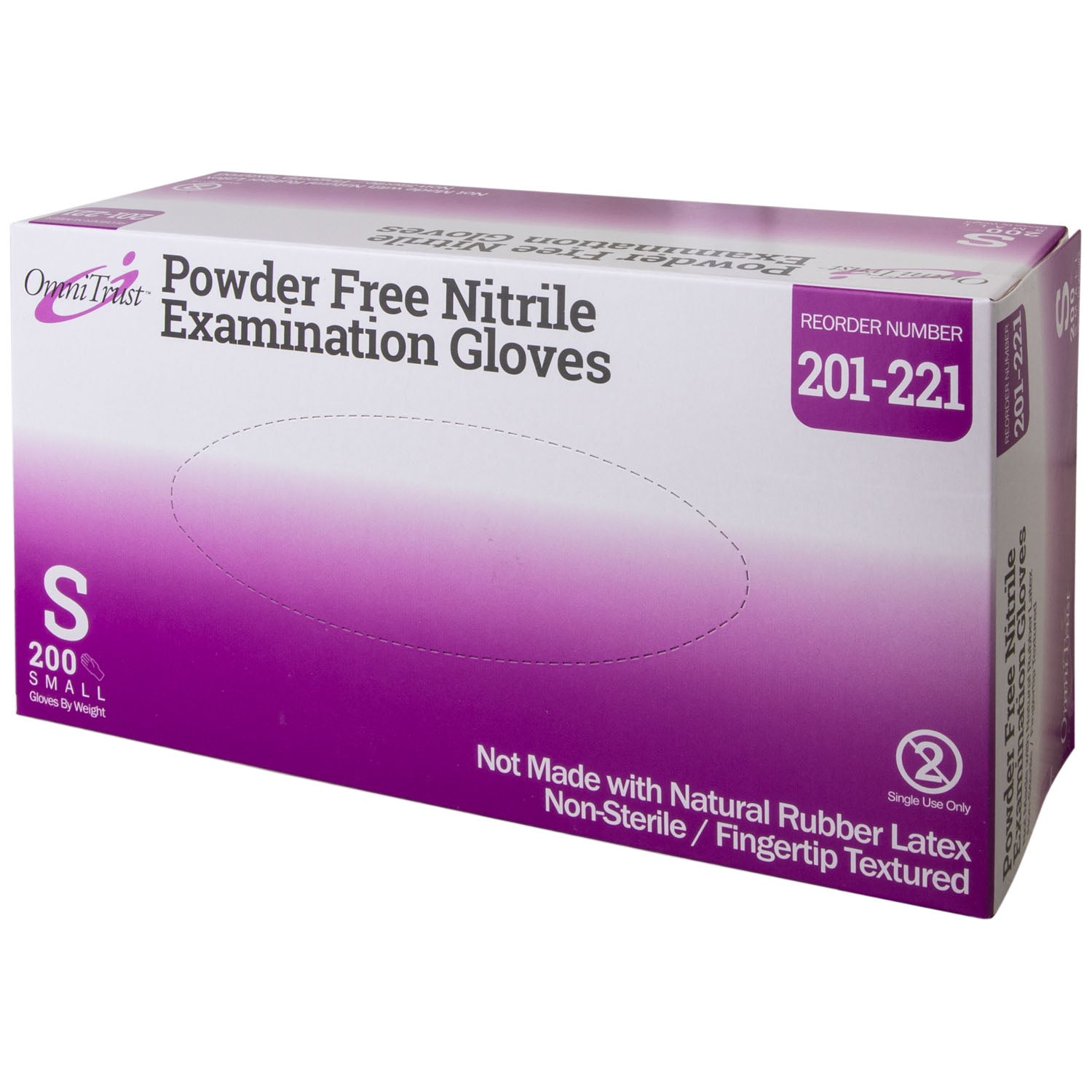 Exam Glove, Nitrile, Small, Textured Fingers, Blue, Powder Free (PF), 200/bx, 10 bx/cs (50 cs/plt) (See additional pricing for drop ship orders less than 1,000 cs)