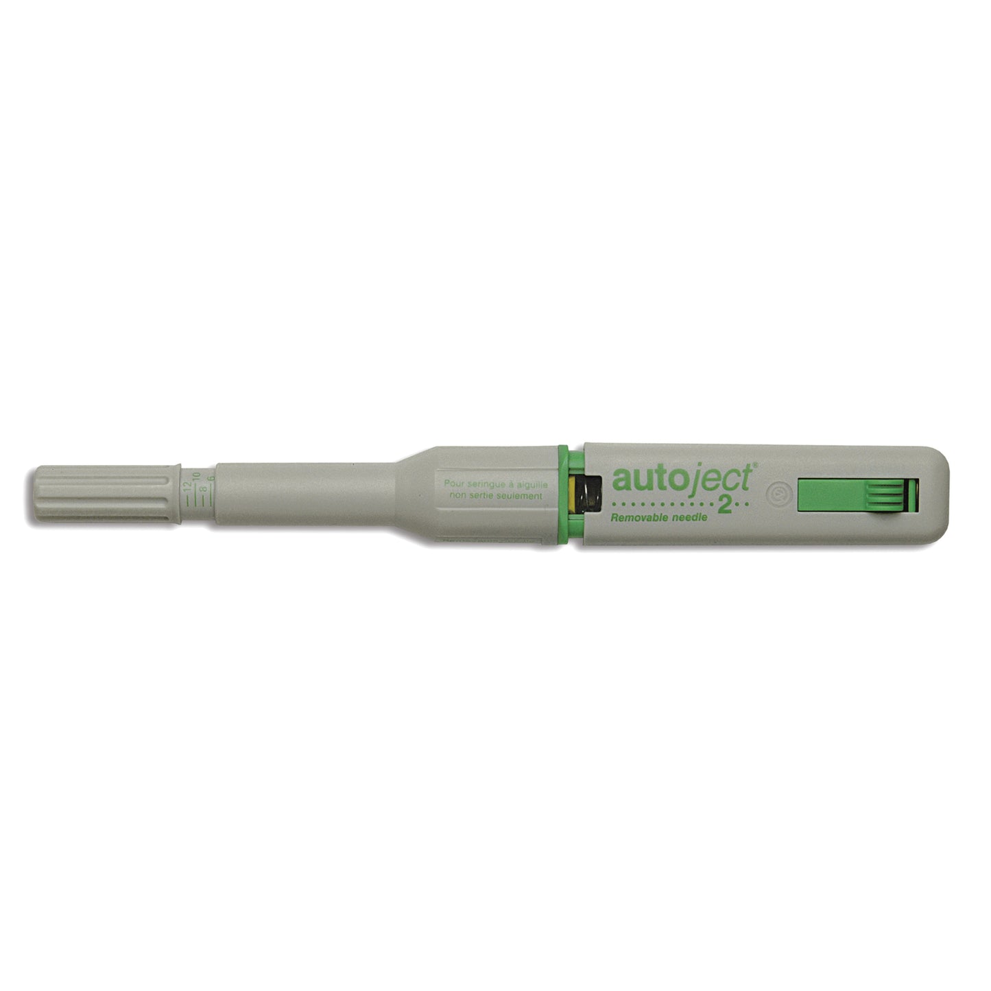 Autoject 2, Supplied with Wallet, Depth Adjusters & Instructions, For Use with Non-Fixed Needle, Not To Be Used with Glass Syringes (US & Canada Only)