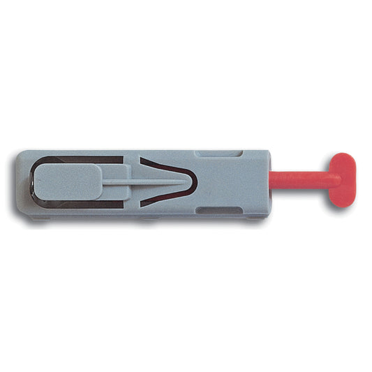 Lancet, Extra/ Medium High Flow, 21G, 2.0mm Penetration Depth, Orange, 100/bx (US & Canada Only)