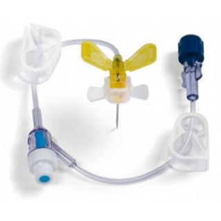 Miniloc Safety Infusion Set, 19G x 3/4", with Y-Site, 20/pk (Continental US Only) (Drop Ship Requires Pre-Approval)