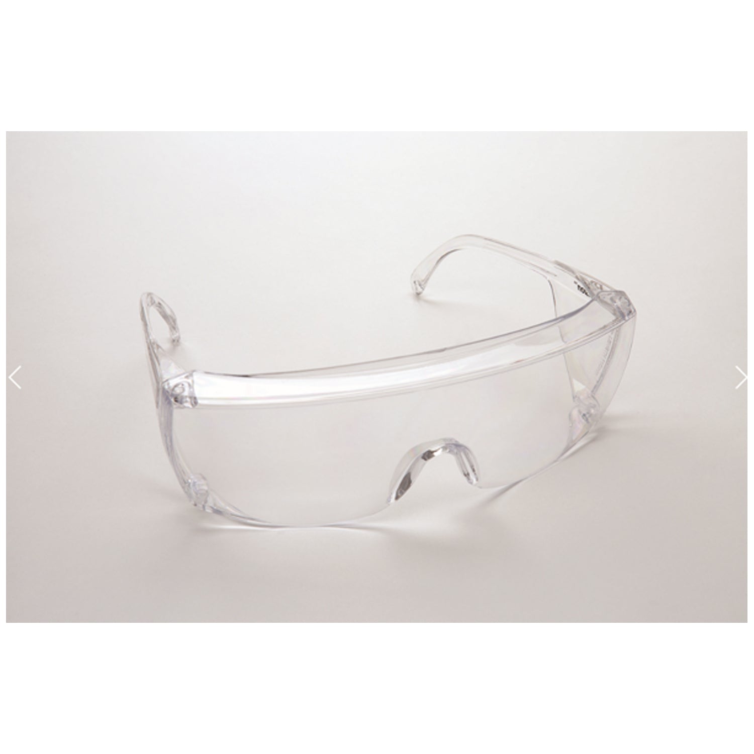 Safety Glasses, Clear Frame/Clear Lens, Universal Size, 12/cs (US SALES ONLY)