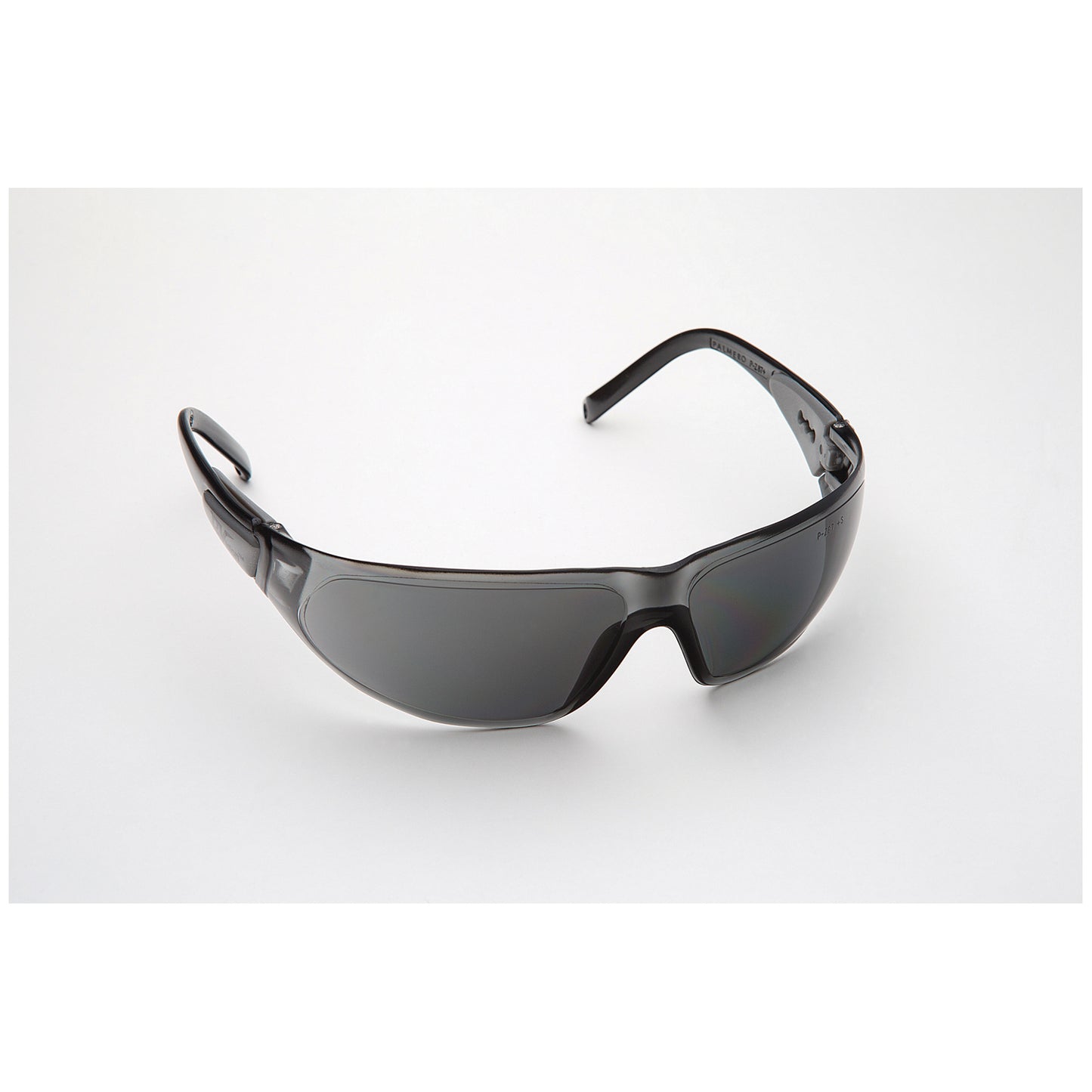 Safety Glasses, Black Frame/Grey Lens. Universal Size, 12/cs (US SALES ONLY)
