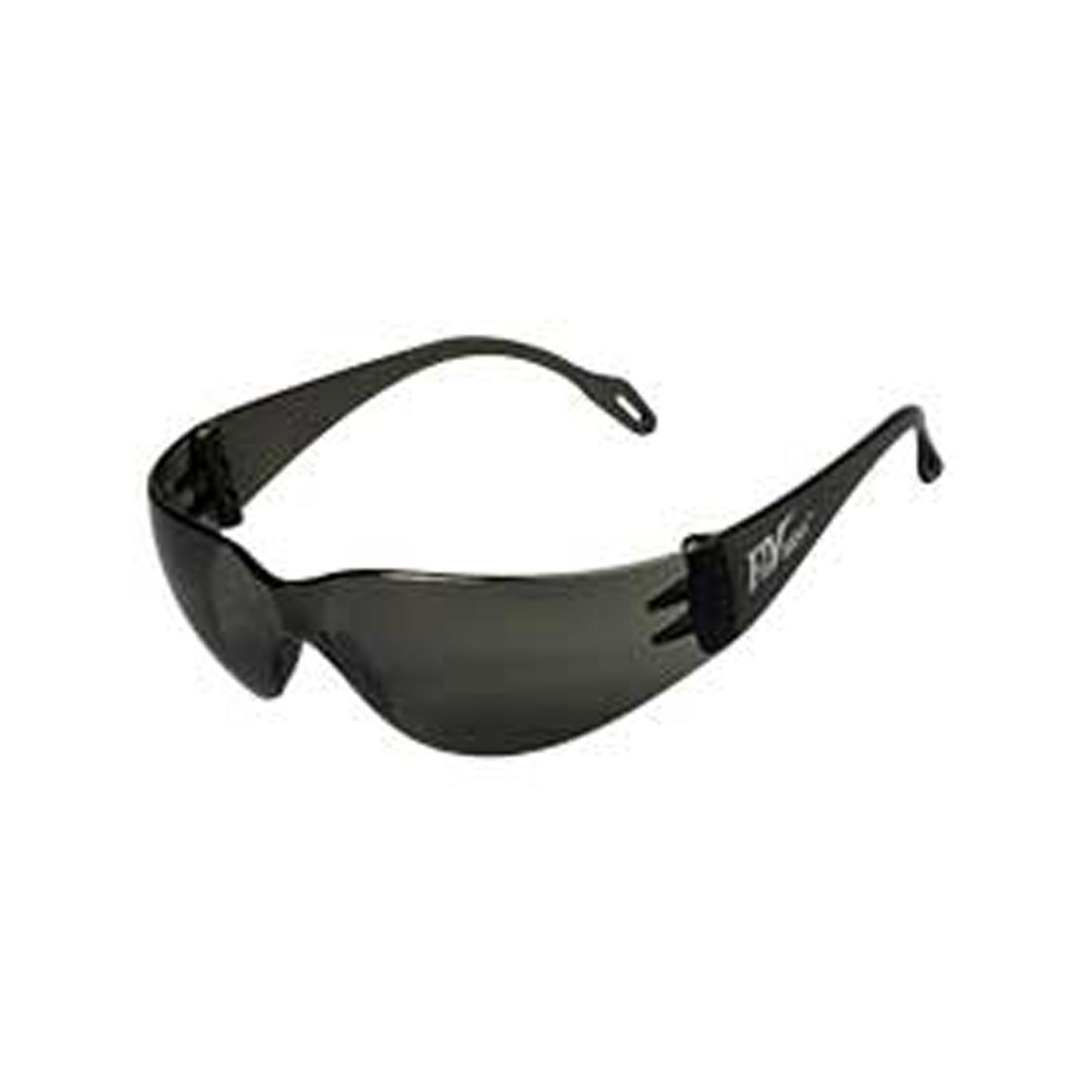 Safety Glasses, Grey Frame/Grey Lens. Full Size, 12/cs (US SALES ONLY)
