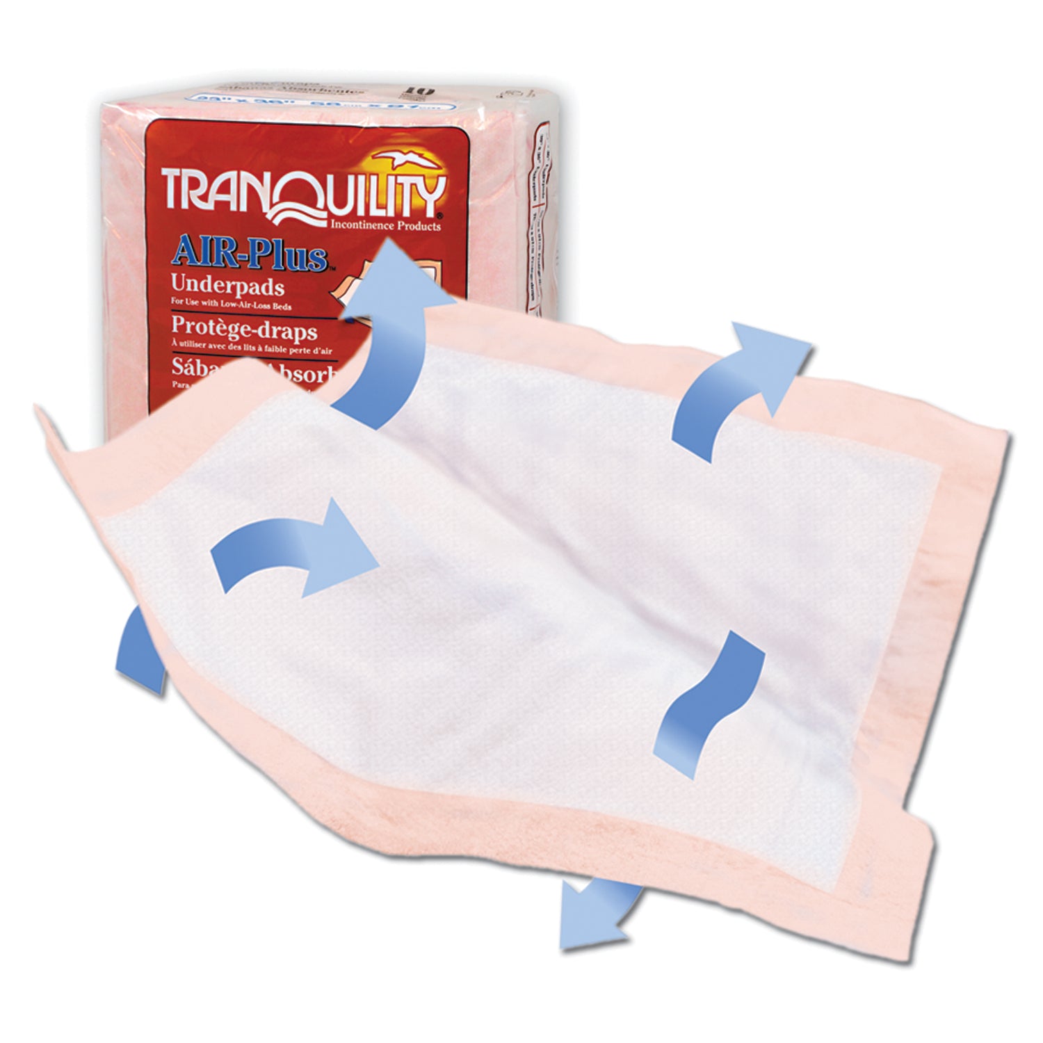 Underpad, 30" x 36", 34.0 fl oz Capacity, 10/pk, 4 pk/cs
