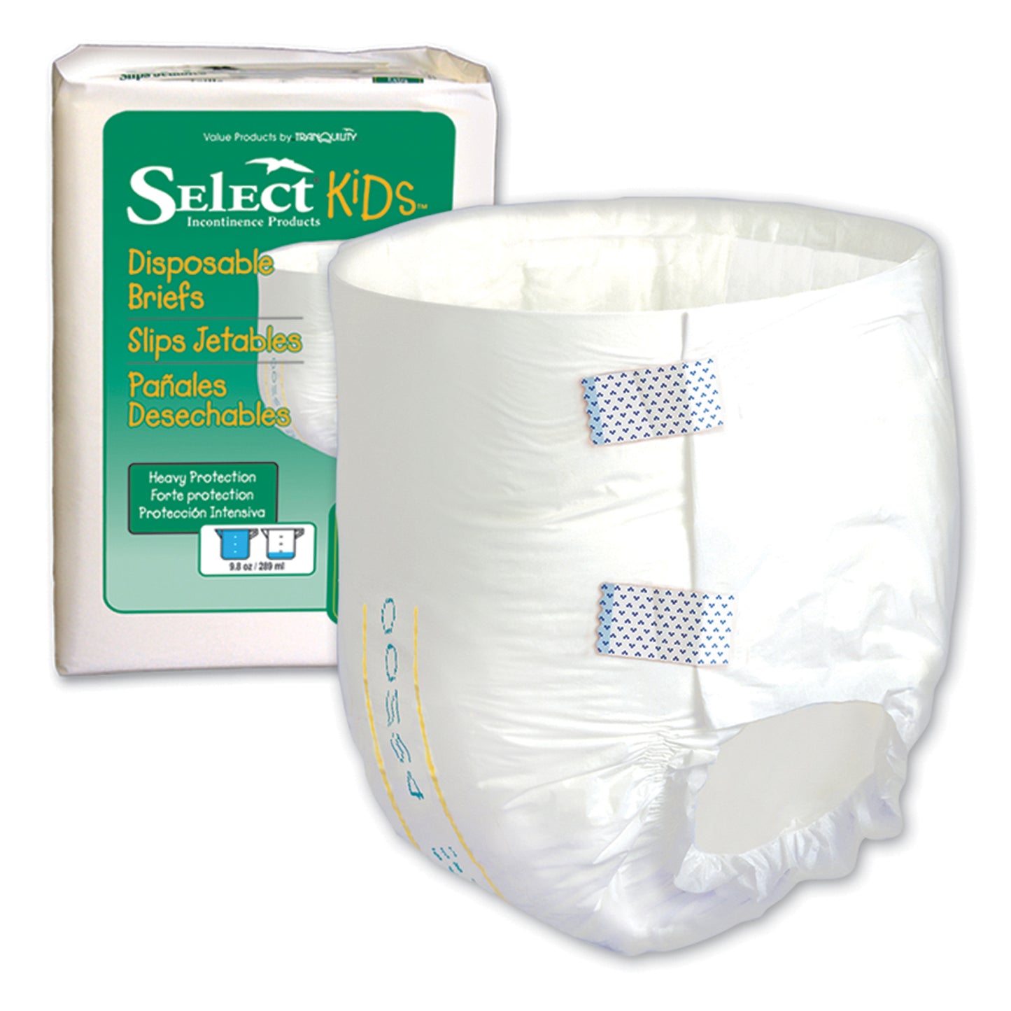 Brief, X-Large, 56"-64" W/H, Capacity 23.0 fl oz, Beige, 8/bg, 8 bg/cs (US Only) (To Be DISCONTINUED)