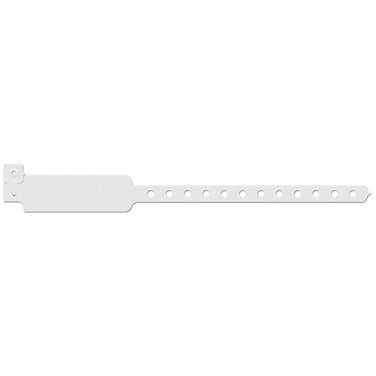 Wristband, Adult/ Pediatric, Write-On Vinyl, Clear, 500/bx