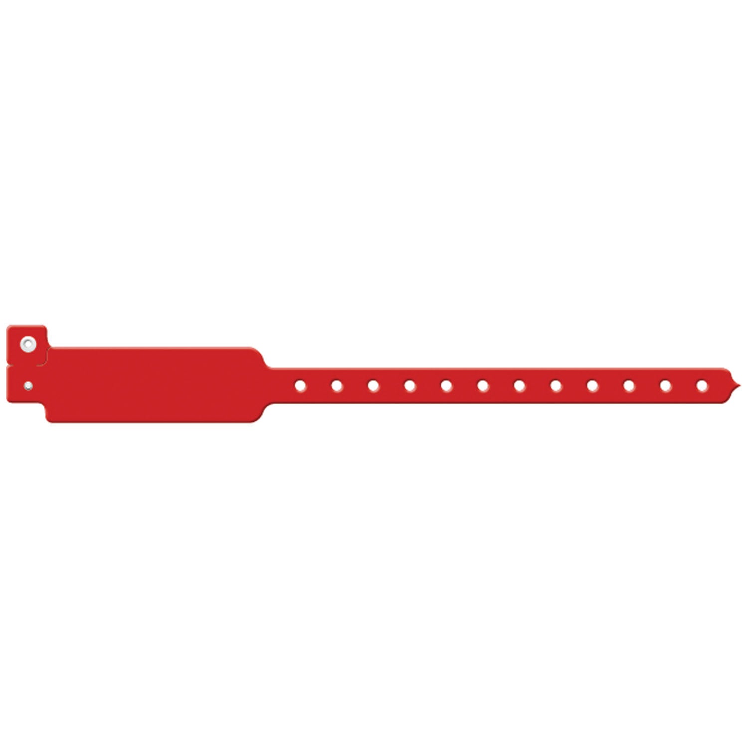 Wristband, Adult/ Pediatric, Write-On Vinyl, Red, 500/bx