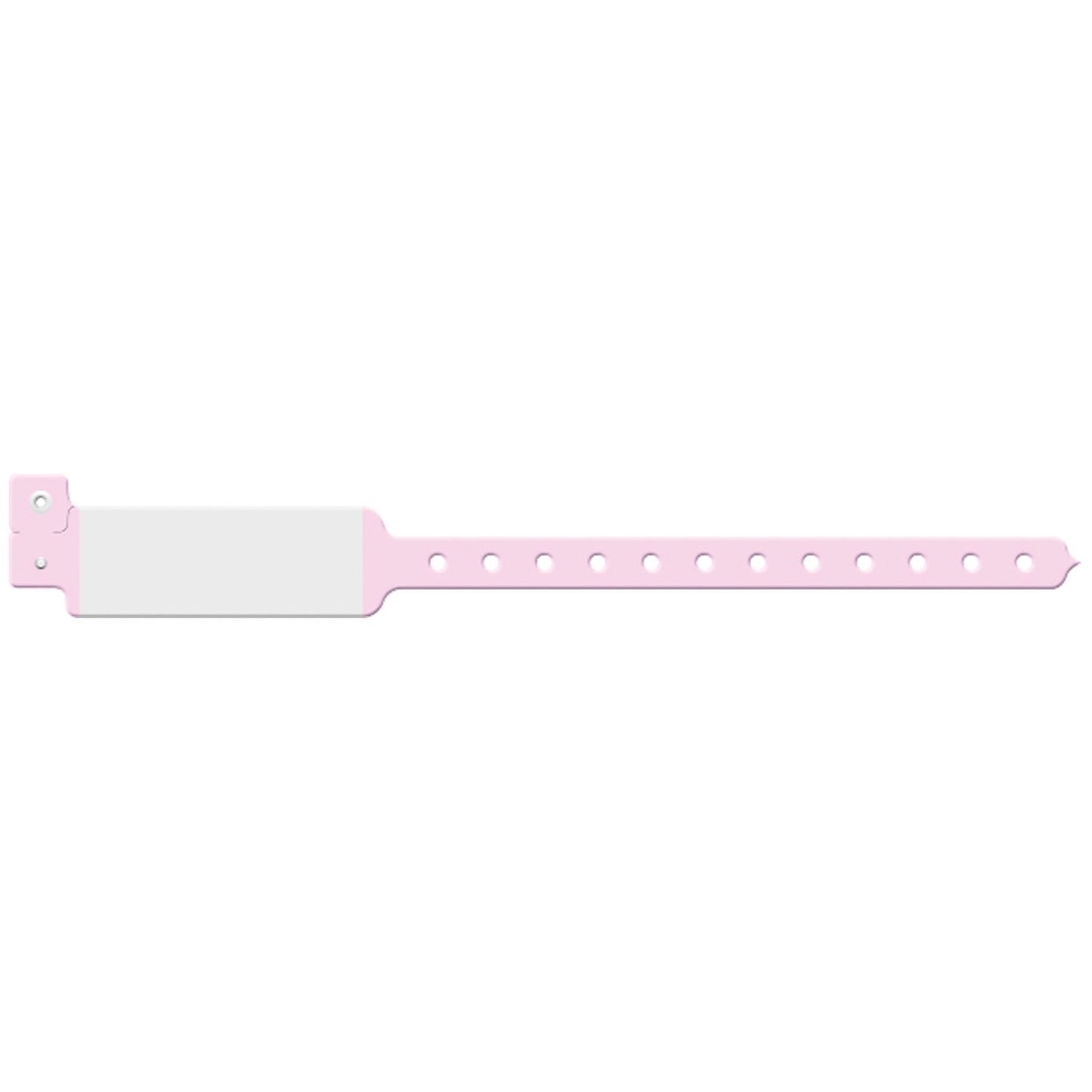 Wristband, Adult/ Pediatric, Imprinter Vinyl, Pink, 500/bx