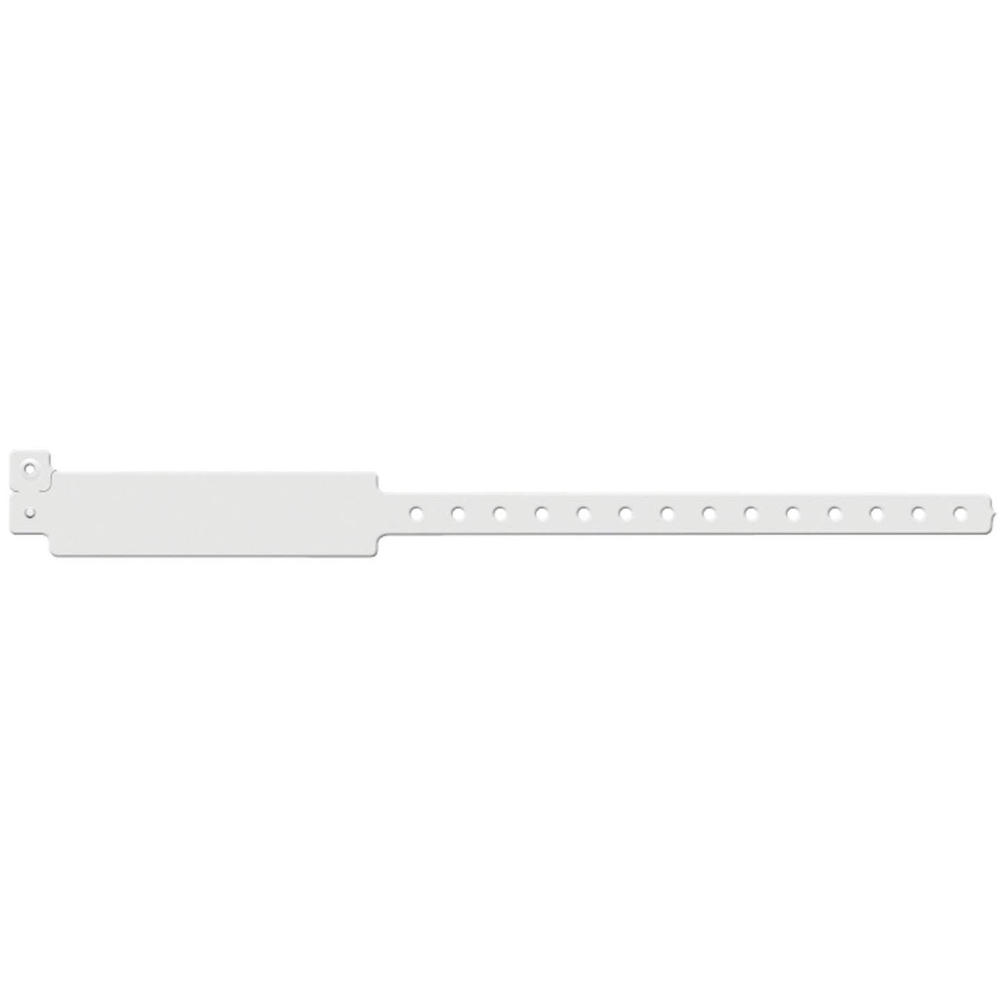 Wristband, Adult, Write-On Vinyl, Clear, 500/bx