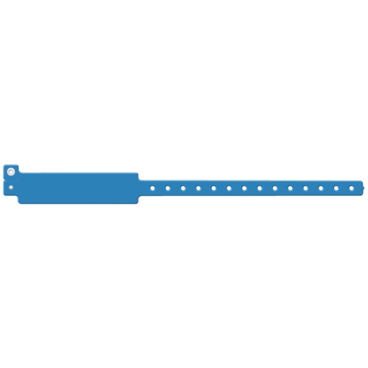 Wristband, Adult, Write-On Vinyl, Blue, 500/bx