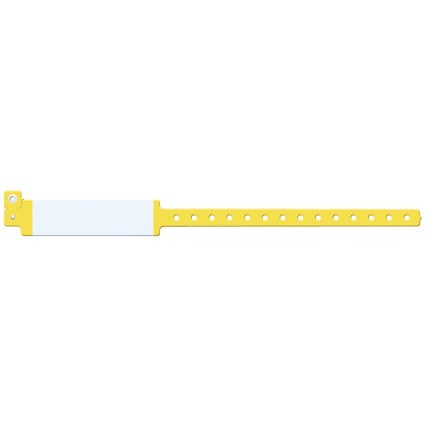 Wristband, Adult, Imprinter Vinyl, Yellow, 500/bx